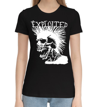 Женская Хлопковая футболка The exploited