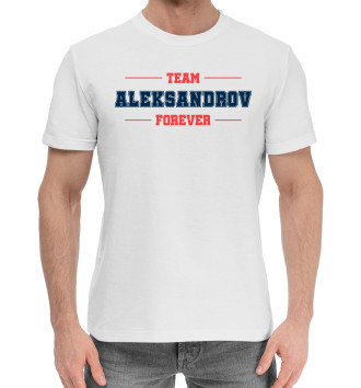 Хлопковая футболка Team Aleksandrov