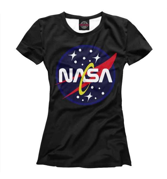 Футболка NASA для девочек 