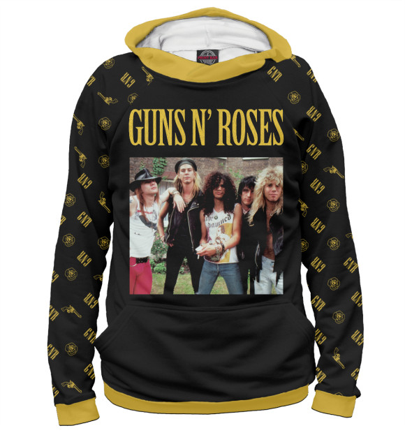 Худи Guns N'Roses для девочек 