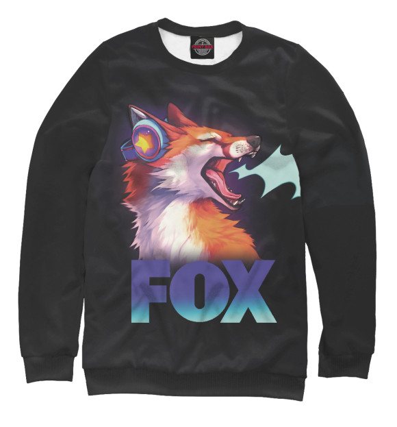 Свитшот Great Foxy Fox для девочек 
