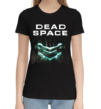 Женская Хлопковая футболка Dead Space