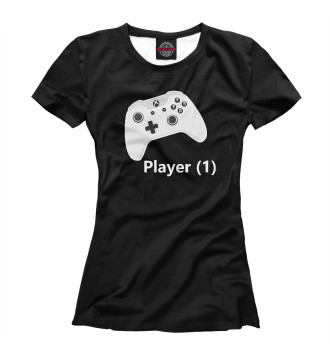 Женская Футболка Xbox Player 1