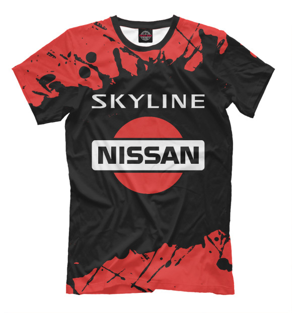 Футболка Nissan Skyline - Брызги для мальчиков 