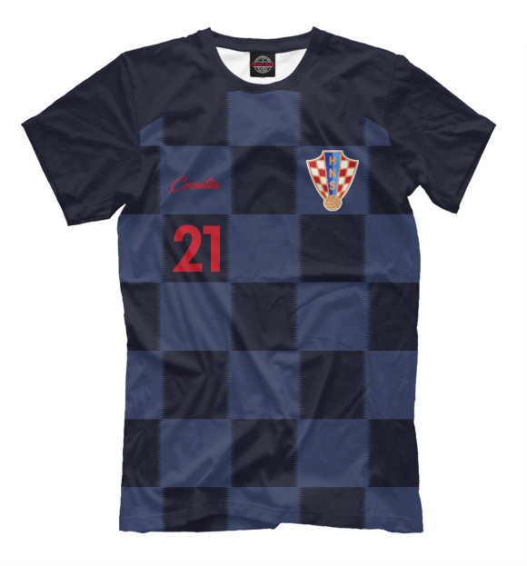 Футболка Домагой Вида - Сборная Хорватии для мальчиков 