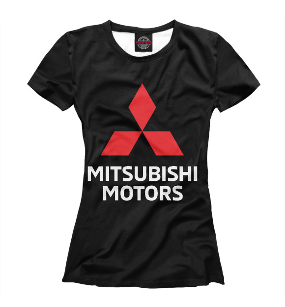 Футболка Mitsubishi motors для девочек 