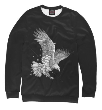 Свитшот Geometric dark eagle