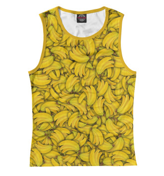 Майка для девочек Бананы