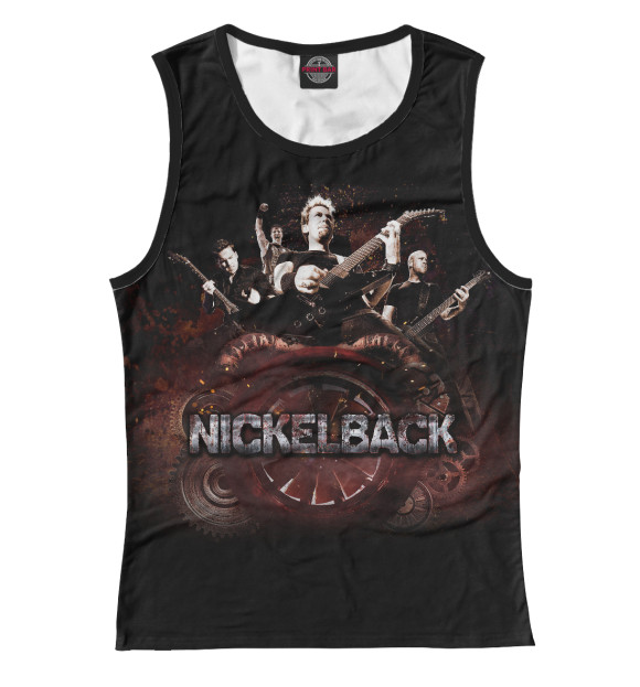 Майка Nickelback для девочек 