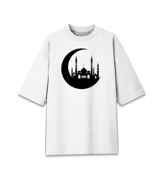 Мужская Хлопковая футболка оверсайз Islam