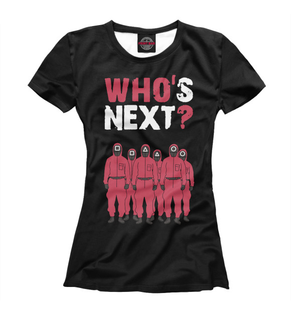Футболка Who's Next? для девочек 