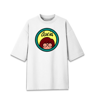 Хлопковая футболка оверсайз Daria