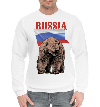 Хлопковый свитшот Russia