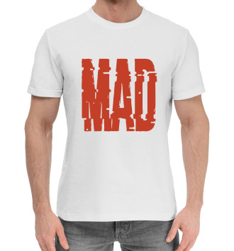 Хлопковая футболка Mad