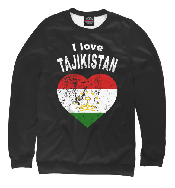 Свитшот Tajikistan для девочек 