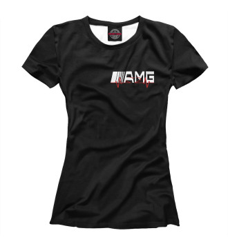 Футболка для девочек AMG пульс