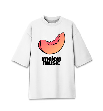 Хлопковая футболка оверсайз Melon Music