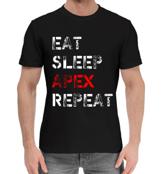 Хлопковая футболка Eat Sleep Apex Repeat