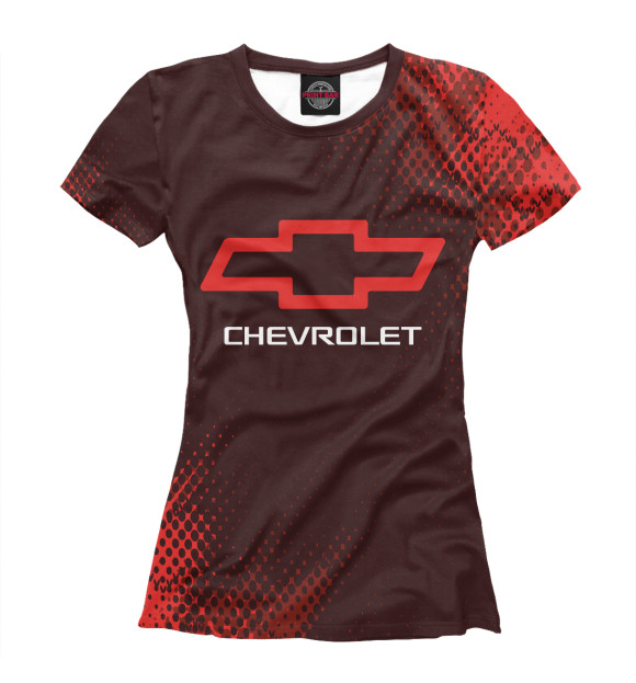 Футболка Chevrolet / Шевроле для девочек 