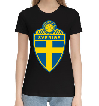 Хлопковая футболка Сборная Швеции