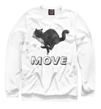 Свитшот для девочек Move cat