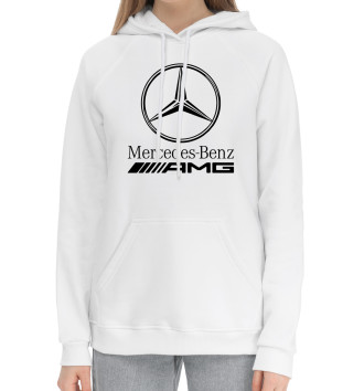 Женский Хлопковый худи Mersedes-Benz AMG