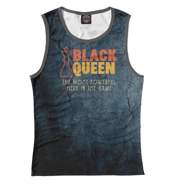 Майка Black Queen для девочек 