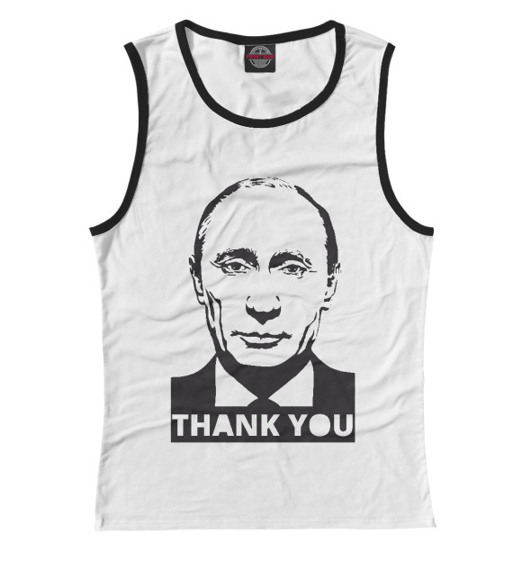 Майка Putin - Thank You для девочек 