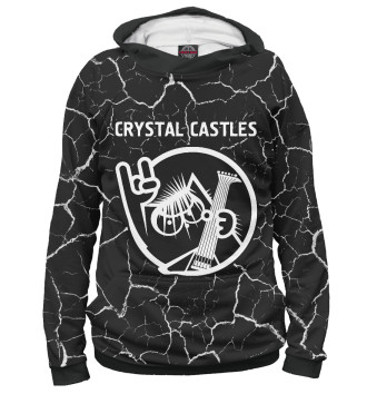 Худи для девочек Crystal Castles + Кот