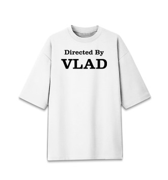 Мужская Хлопковая футболка оверсайз Directed By Vlad