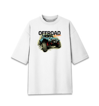 Хлопковая футболка оверсайз Offroad