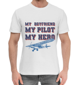 Хлопковая футболка Мой друг, мой пилот