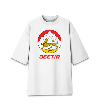 Хлопковая футболка оверсайз Северная Осетия Алания