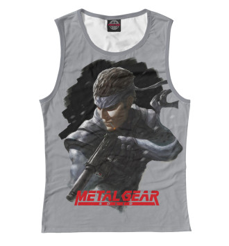 Майка для девочек Metal Gear