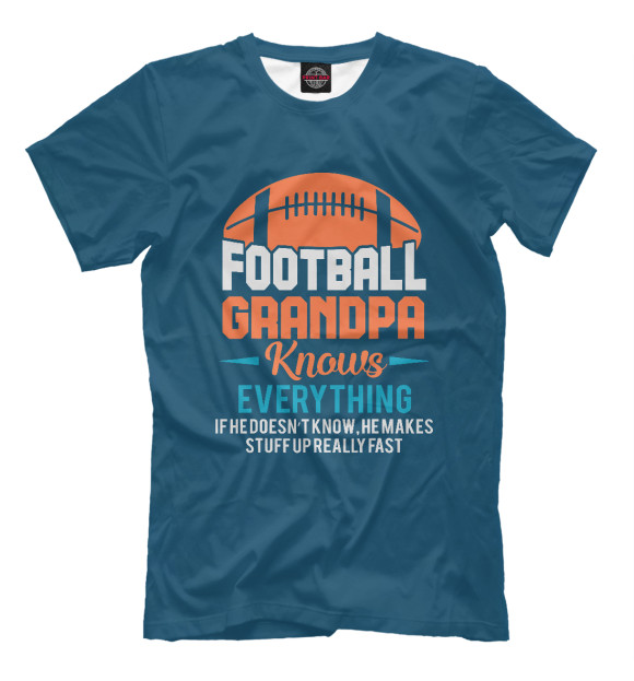 Футболка American Football Grandpa для мальчиков 