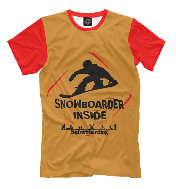 Футболка Snowboarder Inside для мальчиков 