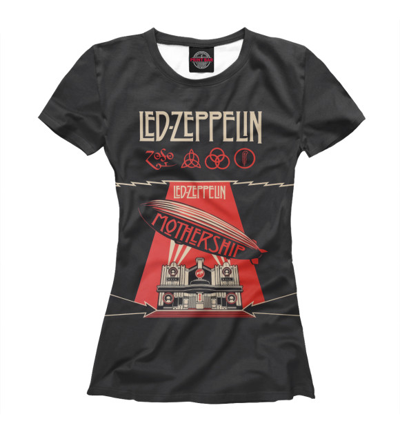 Футболка Led Zeppelin для девочек 