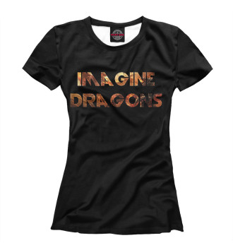 Женская Футболка Imagine Dragons