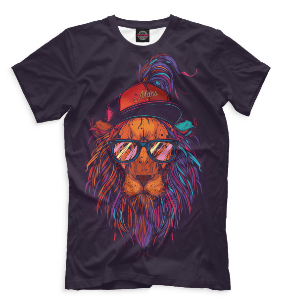 Футболка Lion with glasses для мальчиков 
