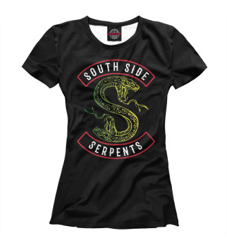 Футболка для девочек South Side Serpents