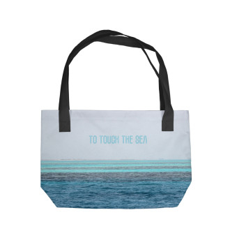 Пляжная сумка to touch the sea