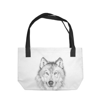 Пляжная сумка Волк