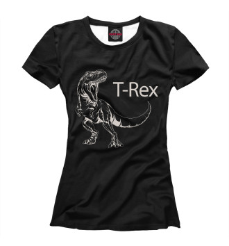Футболка для девочек T-rex