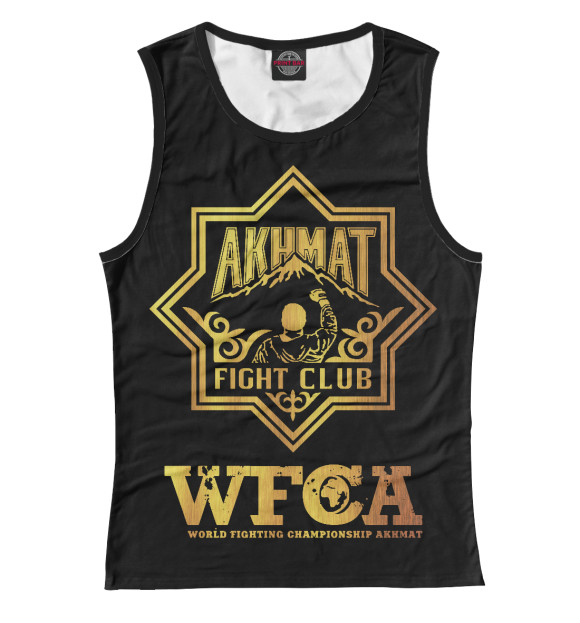 Майка Akhmat Fight Club WFCA для девочек 