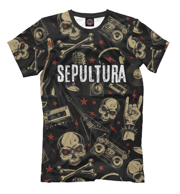 Футболка Sepultura для мальчиков 