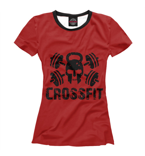Футболка Crossfit Skull для девочек 