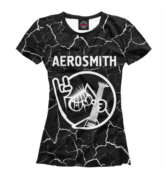 Футболка Aerosmith / Кот для девочек 