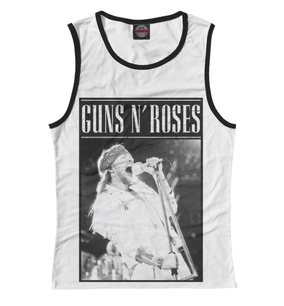 Майка Guns N' Roses для девочек 