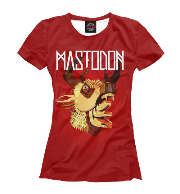 Футболка Mastodon для девочек 