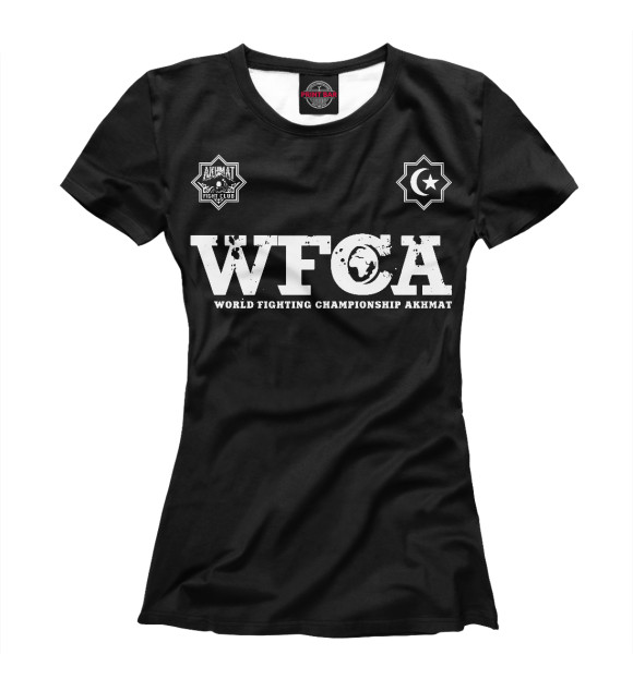 Футболка Ахмат: WFCA для девочек 